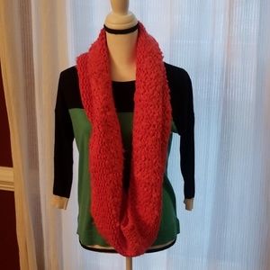 LOFT chunky knit infinity scarf